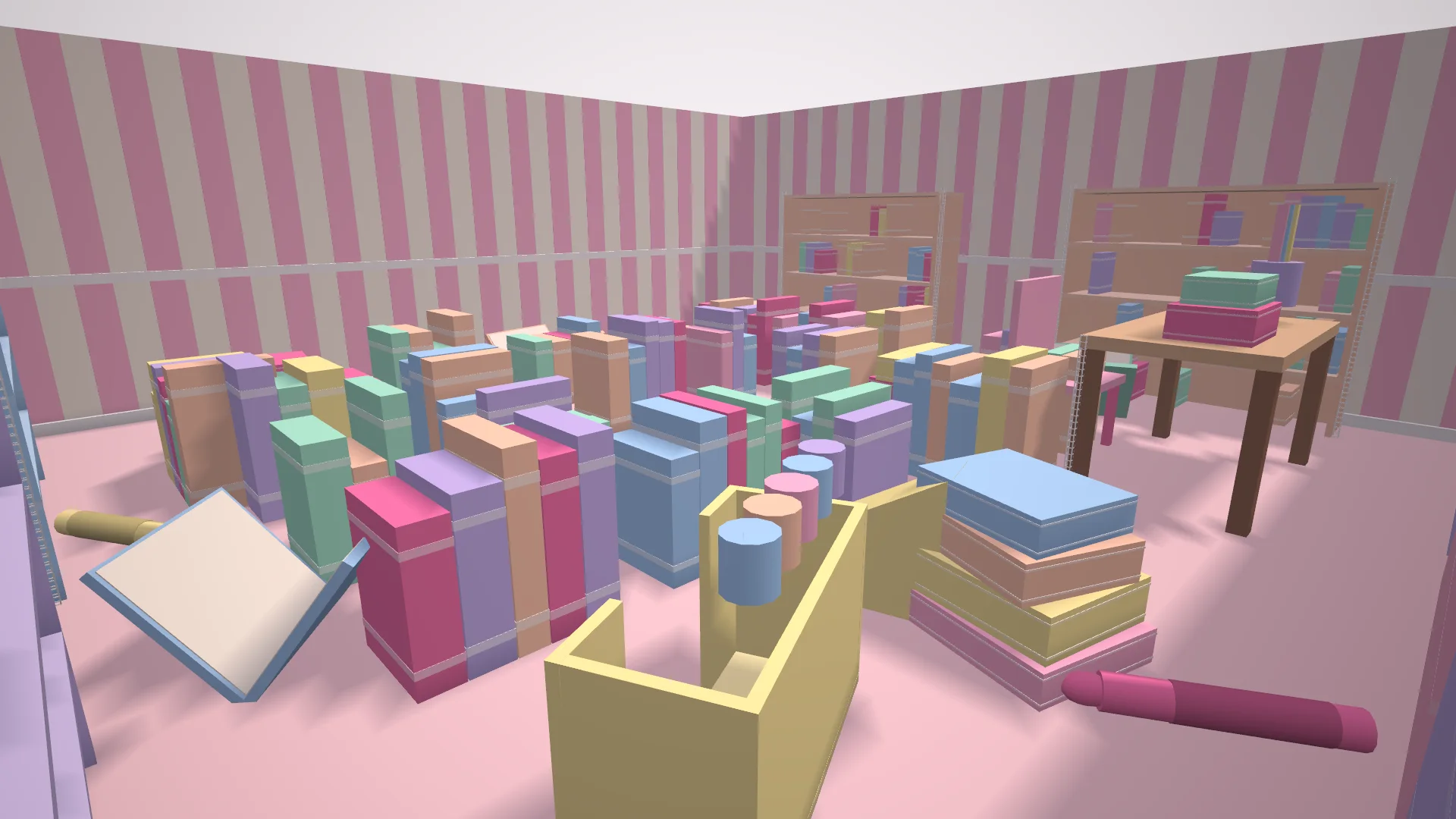 The Giant Library: You are doll-sized. The books are not.